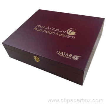 Qatar Sale Wooden Ramadan Packing Gift Box